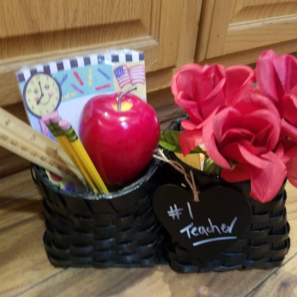 Teacher Storage Gift Basket!